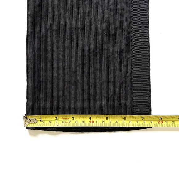 3.1 Phillip Lim Women’s Black Textured Striped Pants Straight Leg - Picture 9 of 11